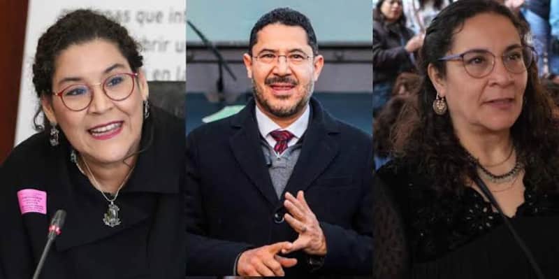 Lenia Batres, ministra de la SCJN; Martí Batres, director del ISSSTE y Valentina Batres, diputada CDMX La familia Batres es una de las mejor posicionadas en la administración pública que forma parte de la 4T
