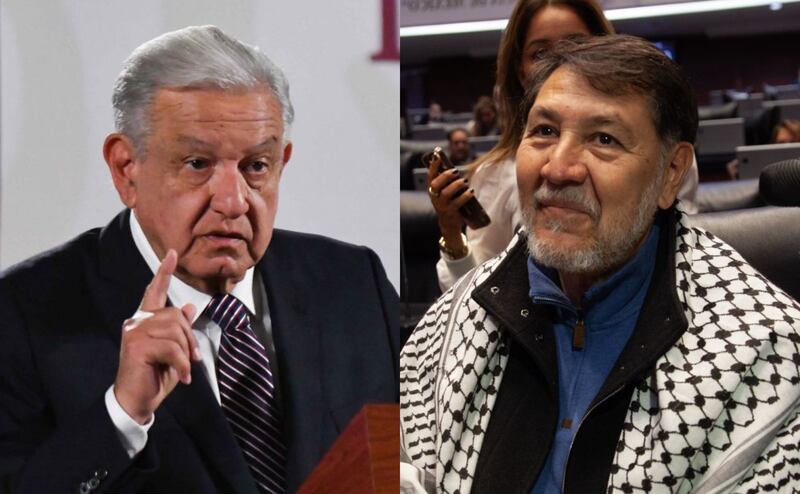 AMLO y Fernández Noroña