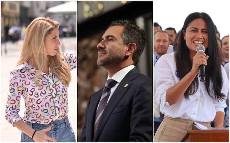 Patricia Lobeira, Miguel Ángel Yunes Márquez e Indira Rosales. Patricia Lobeira, esposa de Miguel Ángel Yunes; el senador Yunes Márquez; y la candidata del PAN por Veracruz, Indira Rosales.