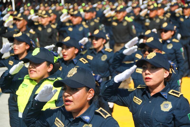 Policías de la Ciudad de México