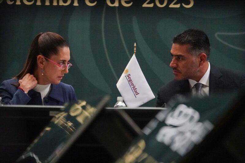 Claudia Sheinbaum, Omar Harfuch