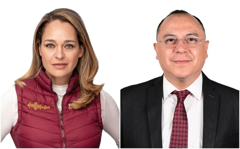 Hannah de Lamadrid y Gerardo Villanueva