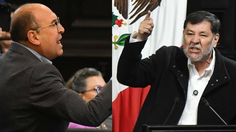 Moreira revienta contra Noroña en sesión extraordinaria del Senado