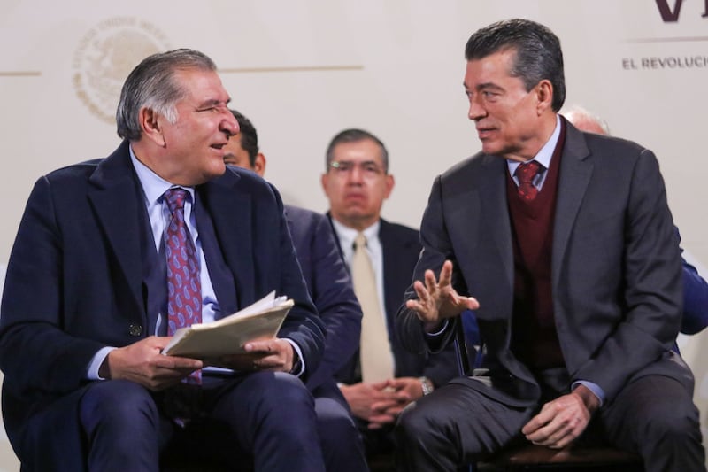 Rutilio Escandón y Adán Augusto