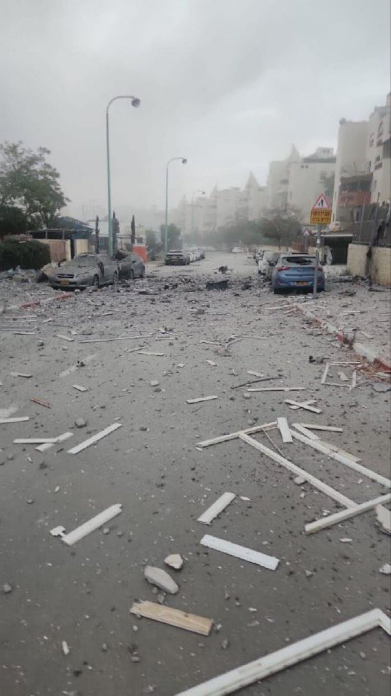 Ataque de Irán en el sur de Israel