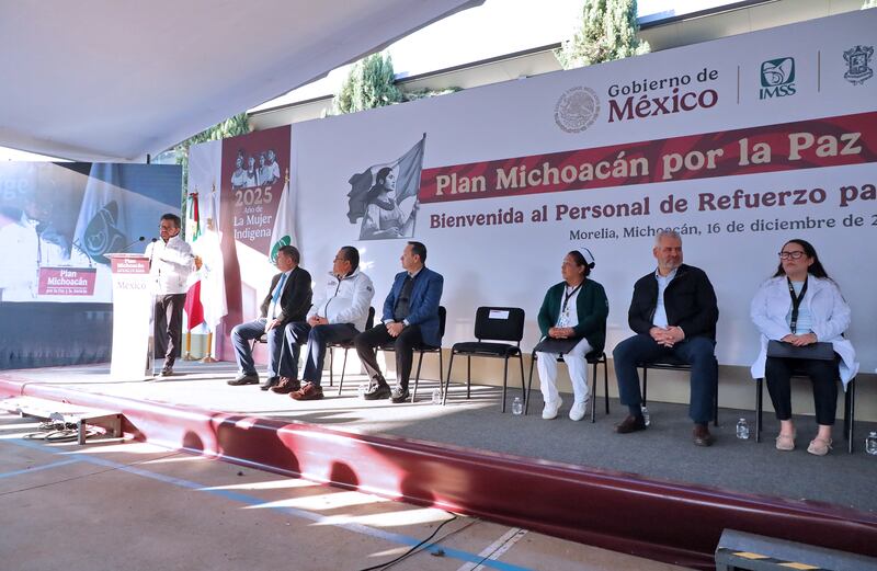 IMSS se suma al Plan Michoacán