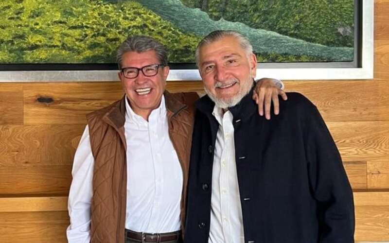 Los legisladores de Morena juntos Los legisladores morenistas se habrían peleado