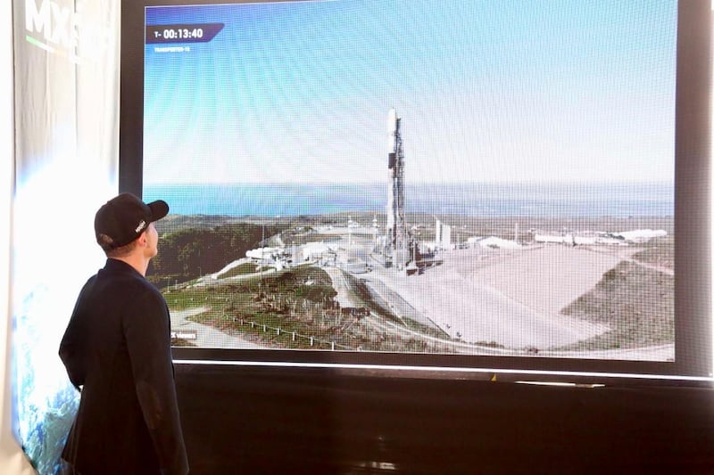 lanzamiento al espacio microsatélite MXÁO-1 en misión de Space X