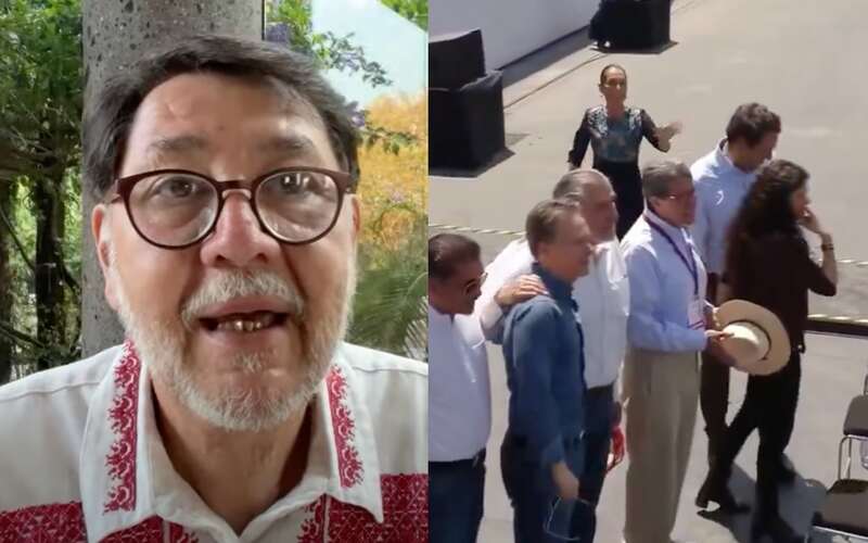 El senador aseguró que se trató de un error Noroña señaló que el evento fue magnificado