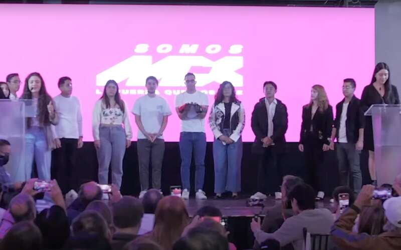 Presentación del partido del Frente Cívico Nacional En el evento, no hablaron los rostros representativos de la organización