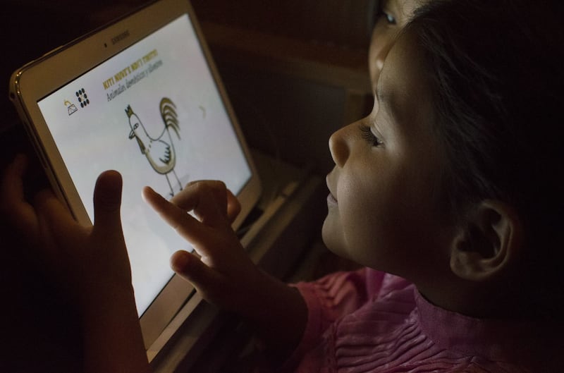 Menores uso de dispositivos