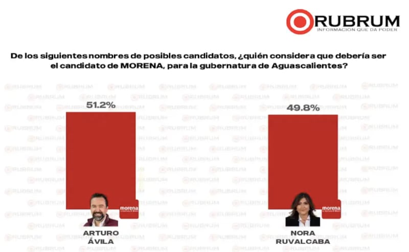 Encuesta precandidatos Aguascalientes Rubrum