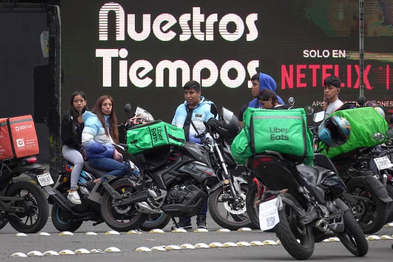 Bloqueo por parte de repartidores por aplicación sobre Reforma SCJN falla a favor de las app de reparto