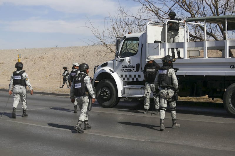 Guardia Nacional en la frontera