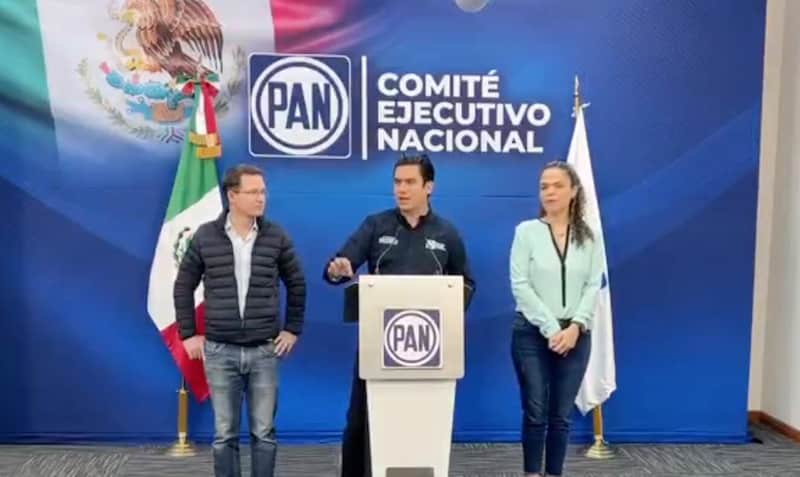 Jorge Romero, dirigente nacional del PAN. Jorge Romero, dirigente nacional del PAN, rindiendo un informe sobre las elecciones en Veracruz y Durango.