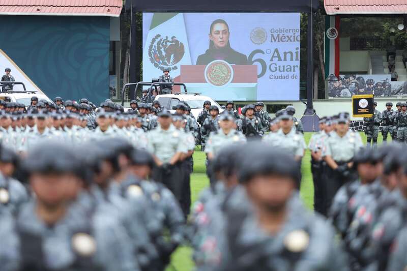 Morena en el Congreso logró aprobar la reforma a la Guardia Nacional Celebración del sexto aniversario de la fundación de la Guardia Nacional