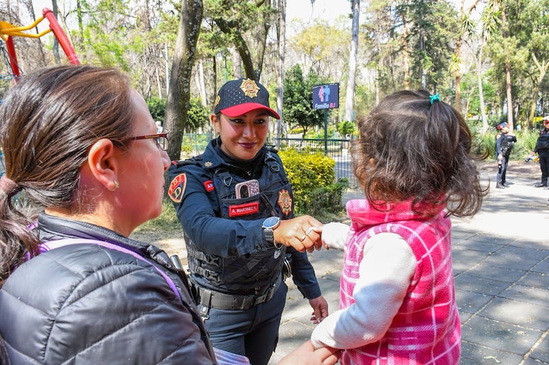 Seguridad alcaldía Benito Juárez