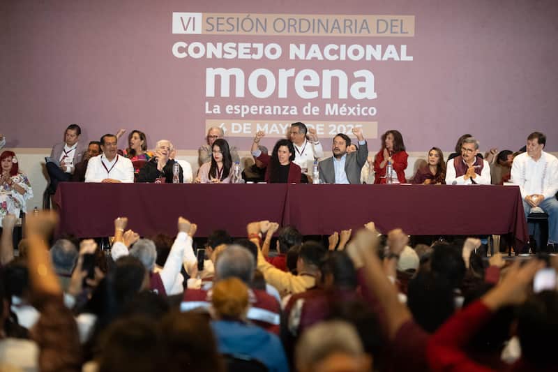 Consejo Nacional de Morena, 2025. Consejo Nacional de Morena, 2025.