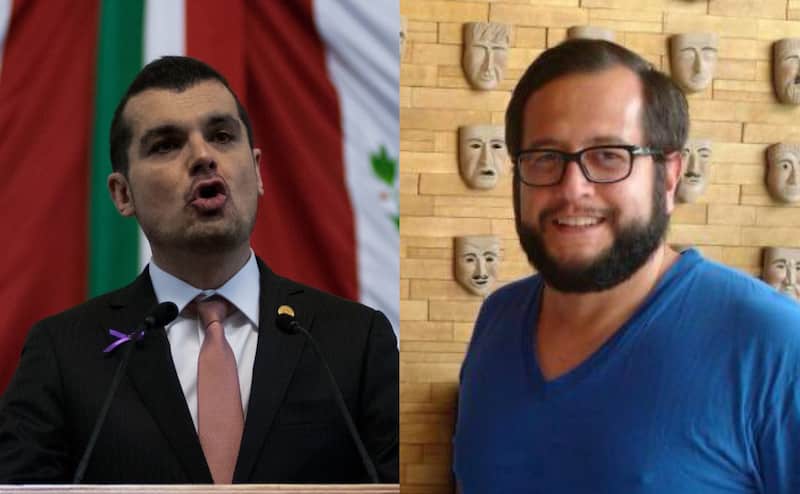 Jorge Triana y José Ramón López Beltrán Jorge Triana y José Ramón López Beltrán se confrontaron por su fanatismo a los Pumas de la UNAM