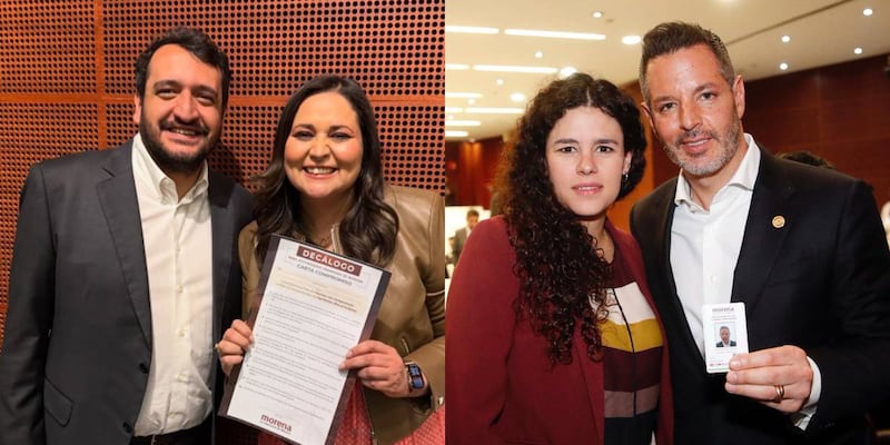 Los expriistas Cynthia López Castro y Alejandro Murat se suman a Morena. Afiliación en Morena
