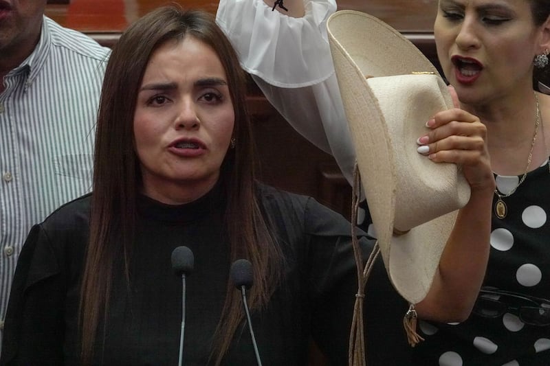 Grecia Quiroz, alcaldesa de Uruapan y viuda de Carlos Manzo Grecia Quiroz, alcaldesa de Uruapan