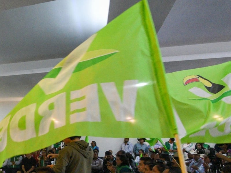 Manuel Velasco, senador del Partido Verde. Partido Verde