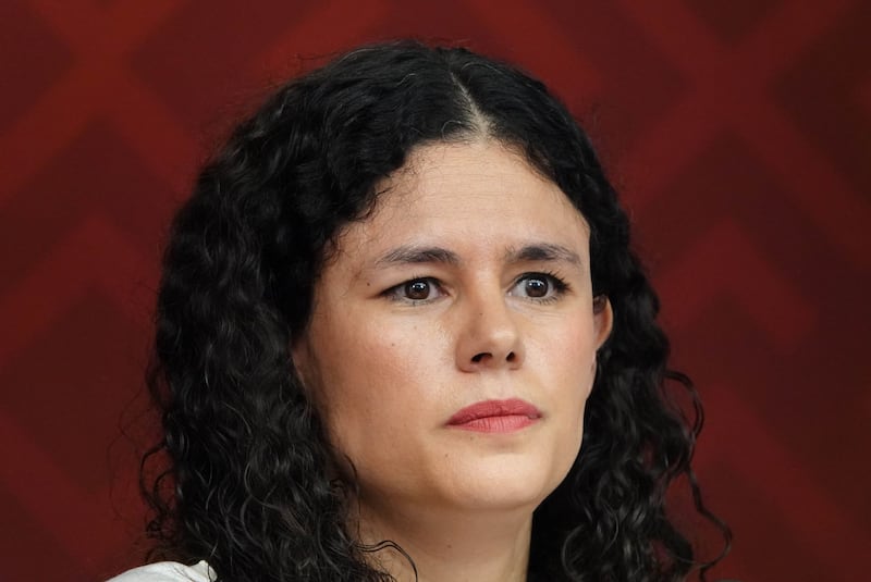 Luisa Alcalde, dirigente de Morena