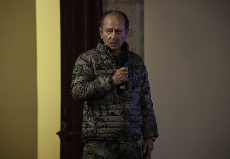 Rafael Ojeda Durán, exsecretario de Marina