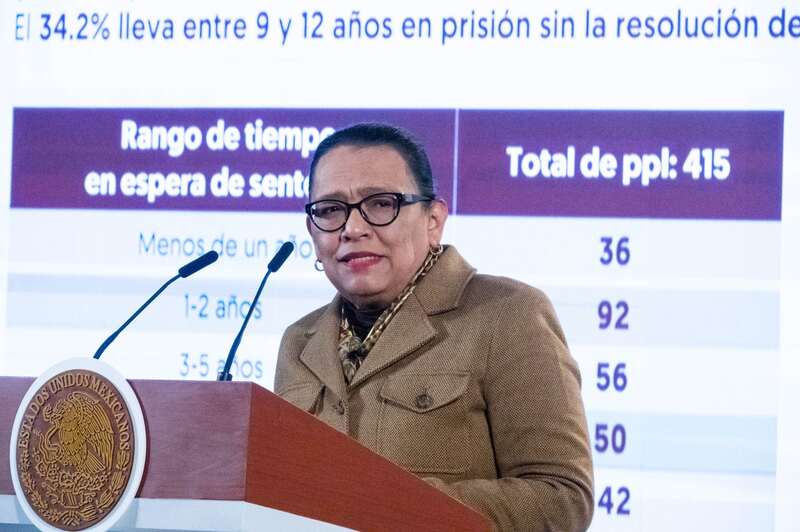 Rosa Icela Rodríguez, titular de la Segob. La titular de Segob lidera las preferencias internas de Morena para competir por la gubernatura de San Luis Potosí.