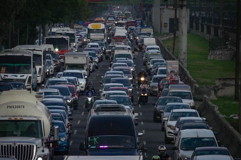 Tráfico en la CDMX Tráfico en la CDMX