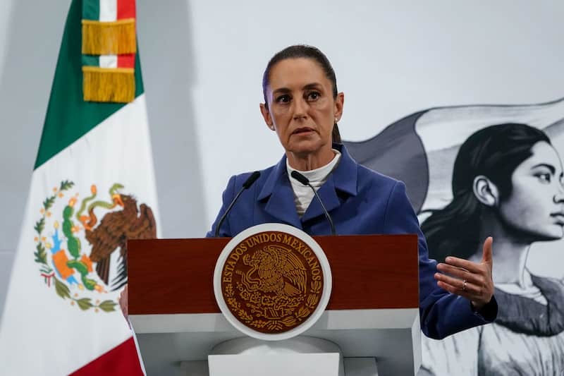 Sheinbaum Pardo aseguró que hay más de una forma de hacer importaciones y exportaciones a EU La presidenta durante la conferencia matutina de palacio nacional