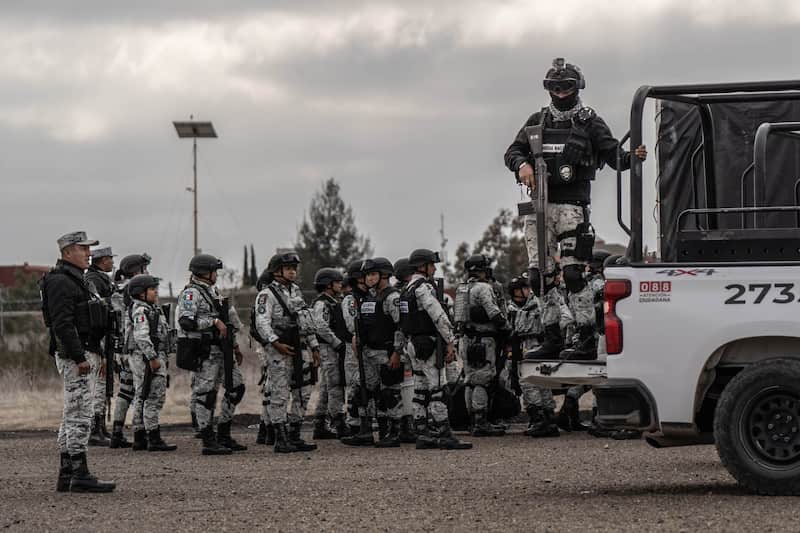 Guardia Nacional. Guardia Nacional en Tijuana.