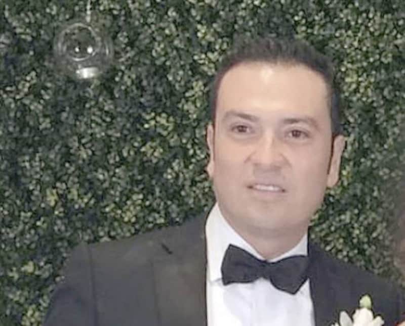 Amílcar Olán. El empresario tabasqueño Amílcar Olán en su boda.