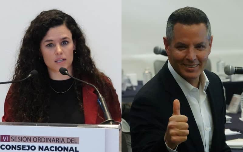 La dirigente defendió la incorporación de personas externas al partido Luisa María Alcalde, líder nacional de Morena y el senador expriista Alejandro Murat