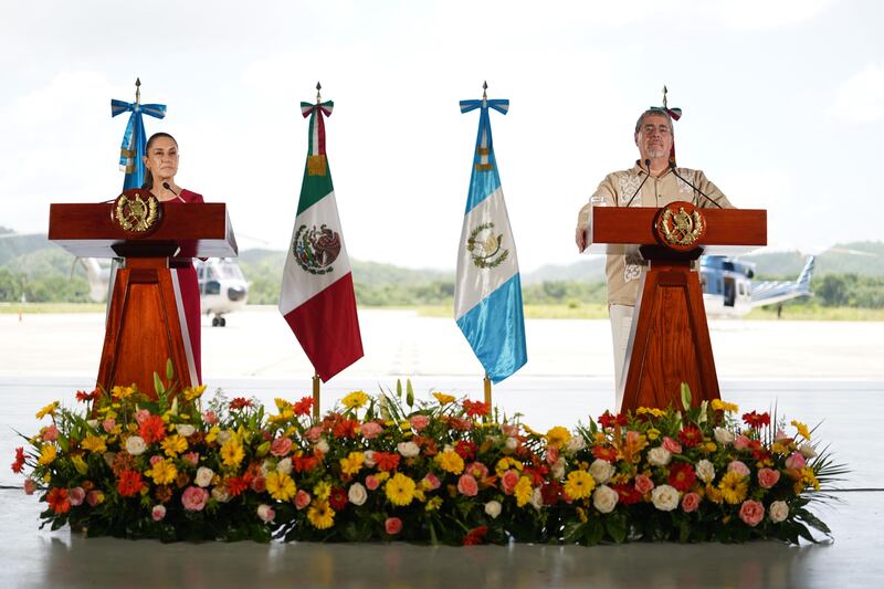 Reunión bilateral México-Guatemala