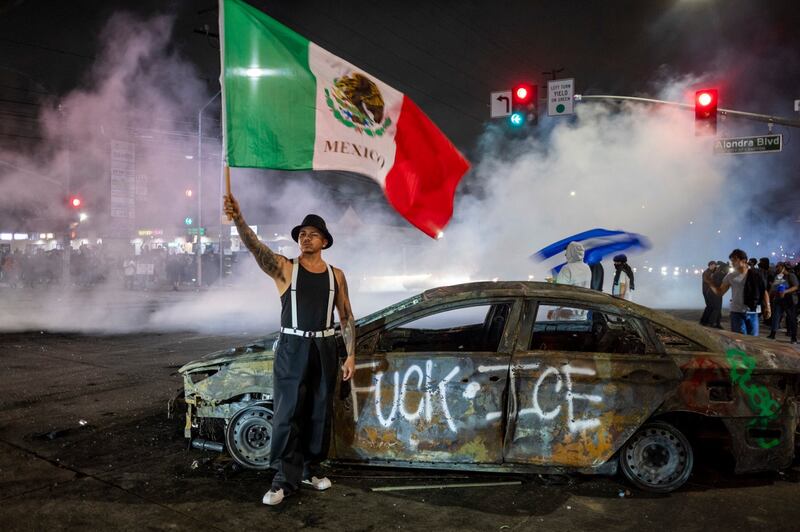 Protestas en Los Ángeles
