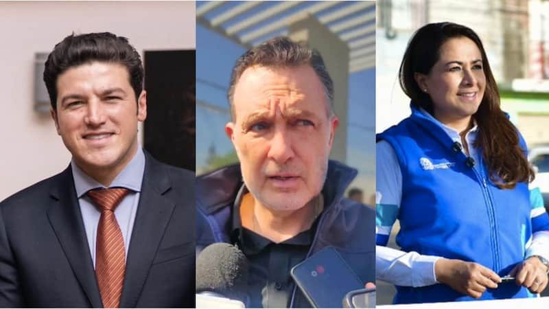 Oposición respalda a Sheinbaum Samuel García, Mauricio Kuri y Tere Jiménez.