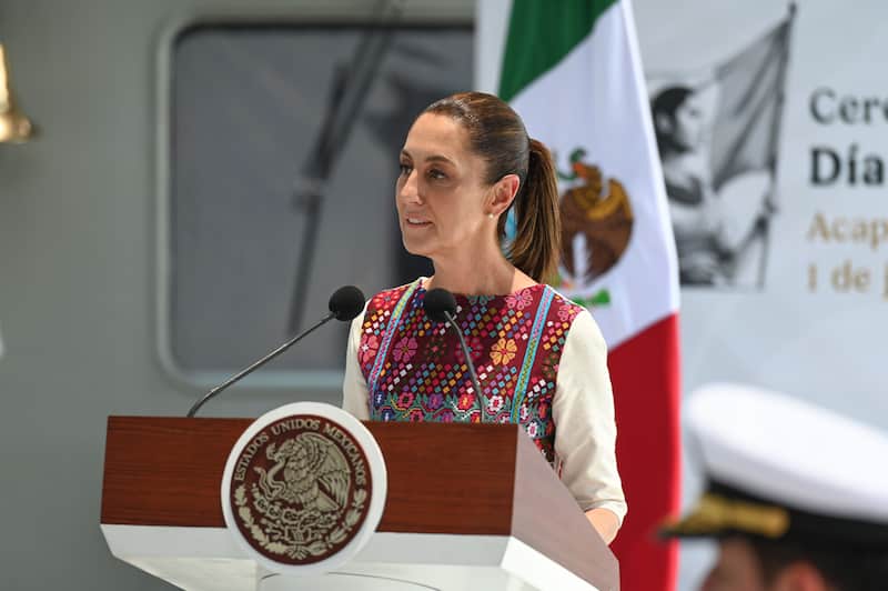 Claudia Sheinbaum presume elección judicial. Claudia Sheinbaum presume elección judicial.