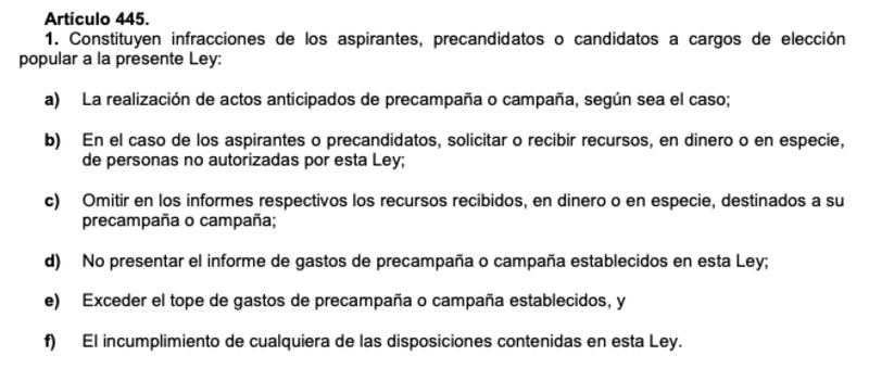 Ley General de Instituciones y Procedimientos Electorales