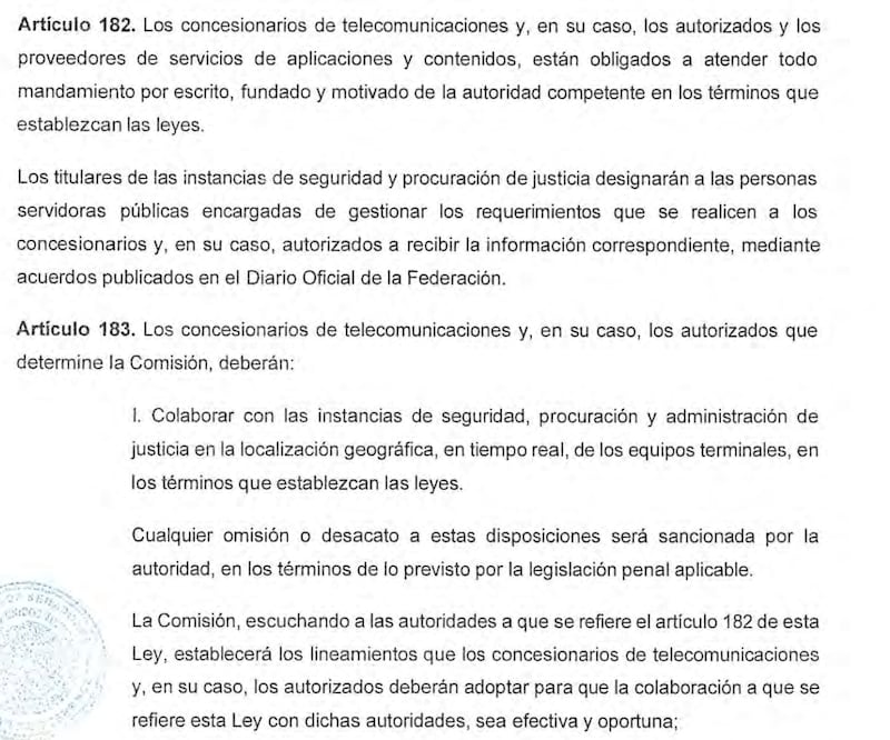 Reforma Telecomunicaciones