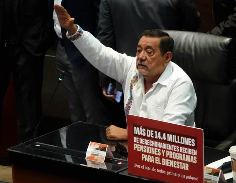 CIUDAD DE MÉXICO, 30OCTUBRE2024.- Se llevó a cabo la Sesión Ordinaria de la Reforma y adiciones a los artículos 4 y 133 de la Constitución Política en materia de bienestar. Imágen de Félix Salgado Macedonio