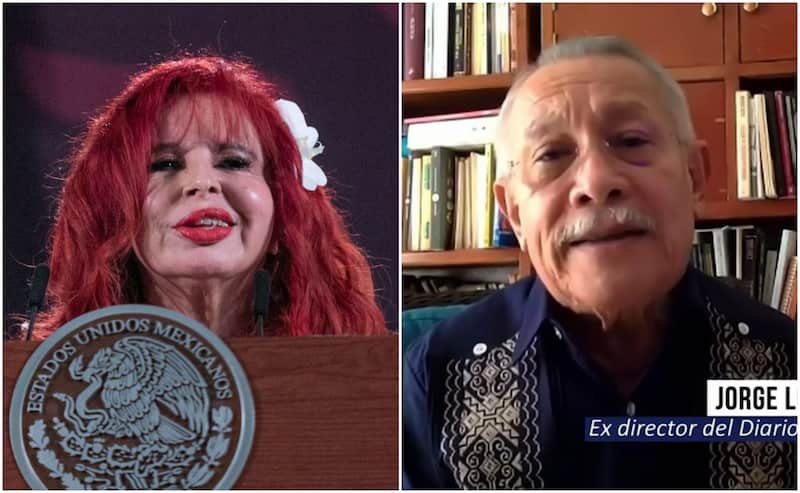 Esta semana ha sido complicada para la gobernadora de Campeche pues a la derrota contra Ricardo Monreal, también se le suma una con Jorge Luis González. Imágenes de la gobernadora de Campeche y de el periodista Jorge luis González.