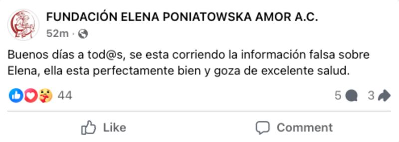 Fundación Elena Poniatowska Amor