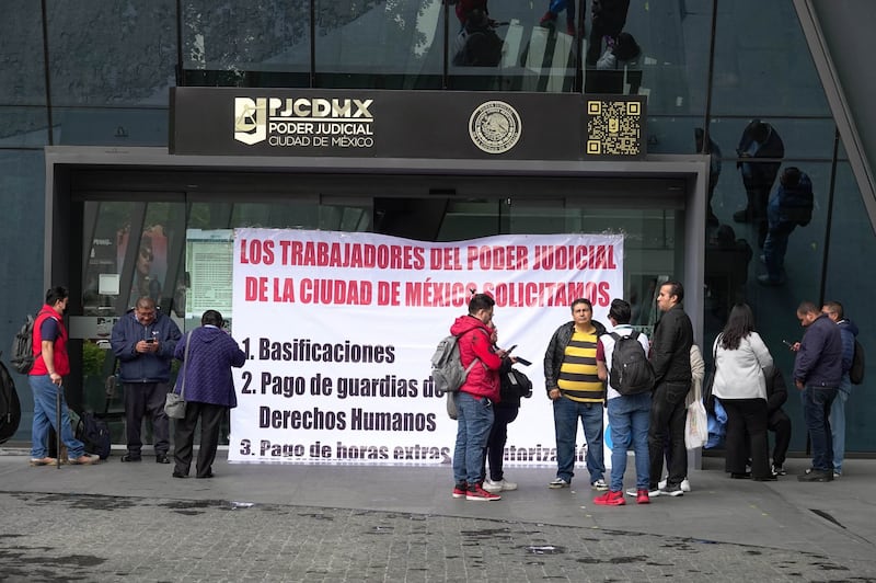 Paro Poder Judicial CDMX