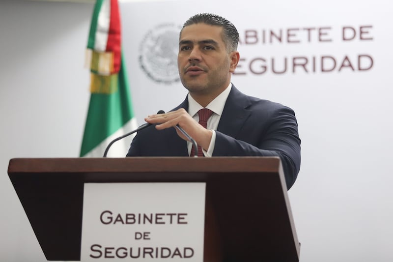 Omar García Harfuch, secretario de Seguridad y Protección Ciudadana. Omar García Harfuch, secretario de Seguridad y Protección Ciudadana