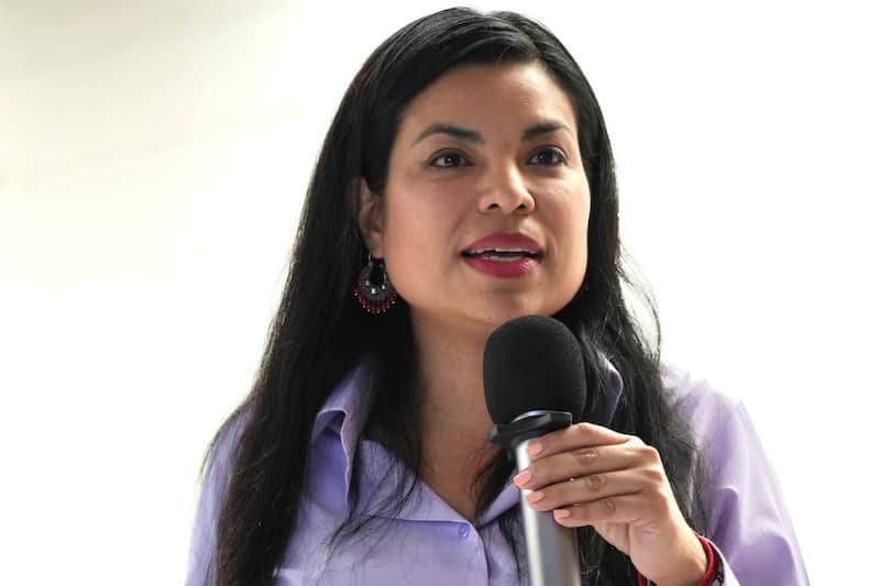 Ana María Ibarra Olguín, candidata a la SCJN Ana María Ibarra Olguín, candidata a la SCJN, se reúne con extrabajadores de la Ruta100