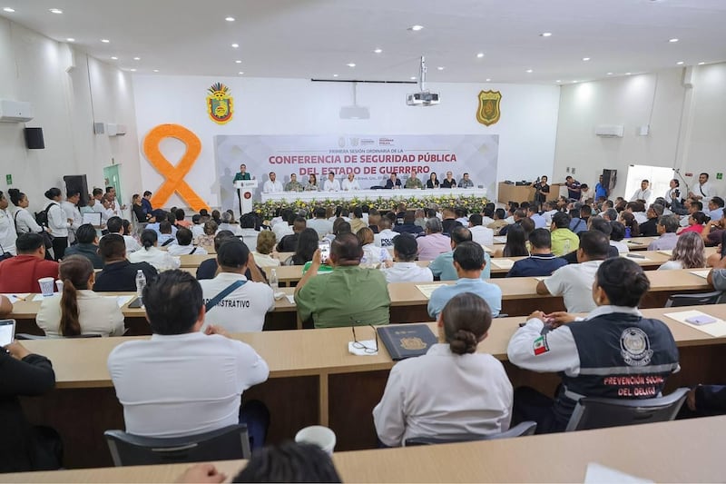 Reunión de Seguridad del Estado de Guerrero