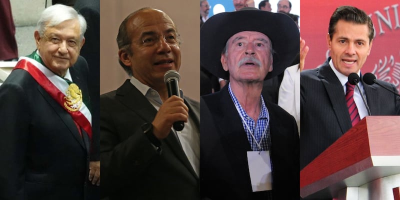 Expresidentes de México.