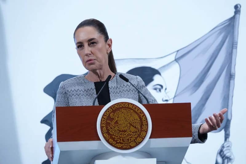 La presidenta Claudia Sheinbaum se manifestó en contra de las redadas en los Ángeles La presidenta Claudia Sheinbaum en una conferencia de prensa desde Palacio Nacional
