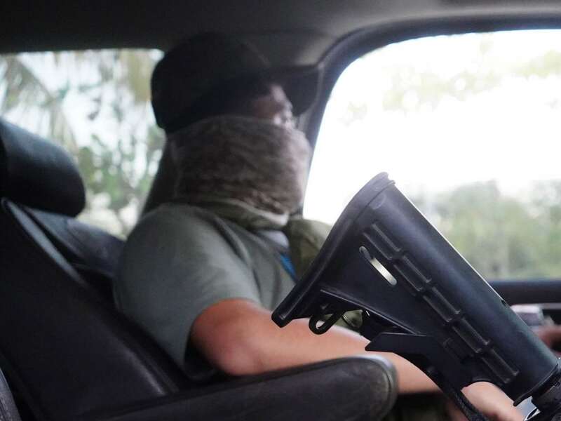 Sujeto armado. El mundo tiene puesta la mirada sobre los cárteles mexicanos.